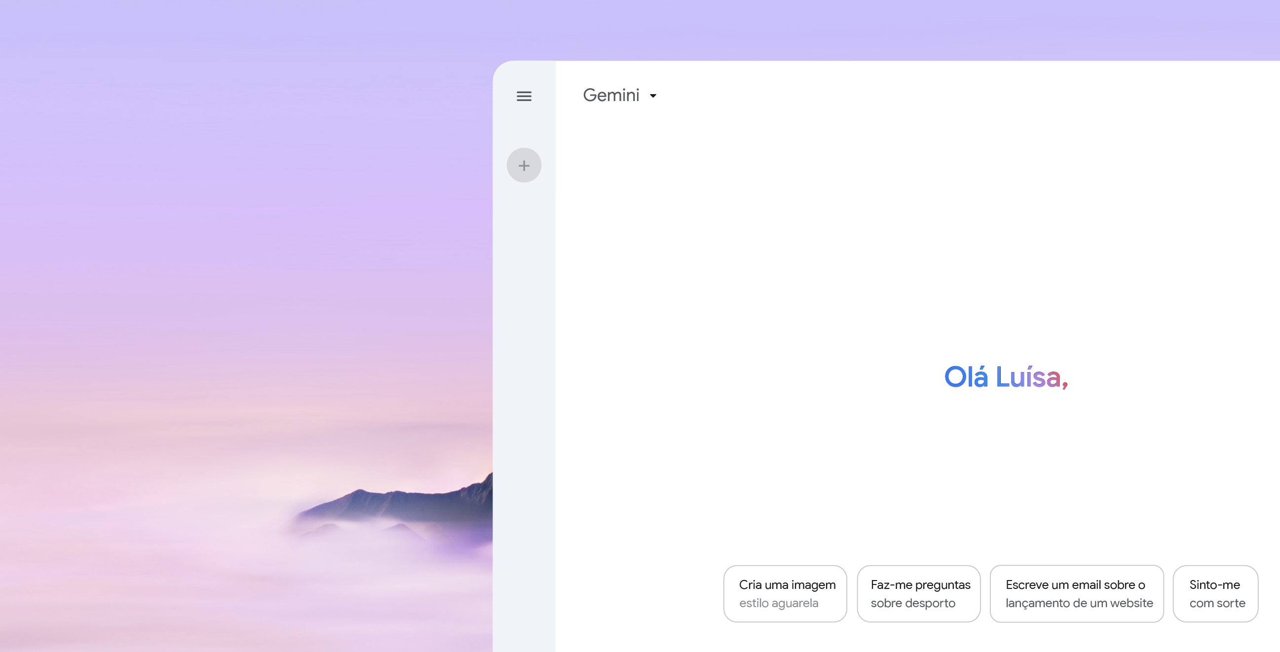 Imagen con fondo paisaje de fondo.